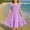 Purple, variant on ZZwxWA Teen Girls Summer Dresses Smocked Sleeveless Sundresses with Pockets Size 6-15 Years Cute Double Layer Ruffle Sleeve My Order