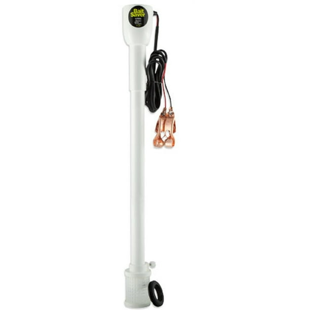 Marine Metal Bait Saver 44 Gal w/12 Volt Aerator Pump 22.5in Walmart