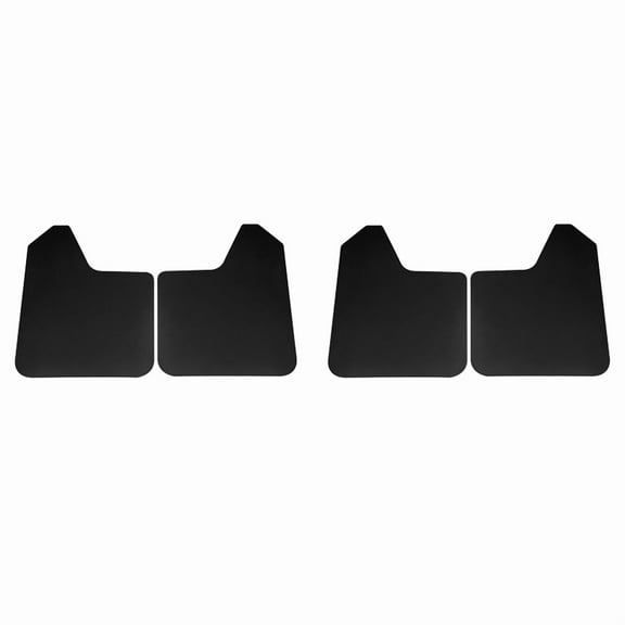 4Pcs Universal Mudflaps for Car Pickup SUV Van Truck Mud Flaps Splash Guards Mudguards Dirty Traps with Rivets