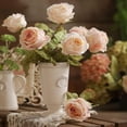 thumbnail image 3 of Jarrón de flores de cerámica, decoración de mesa decorativa para sala de estar, interior Florero de 225 cm, 3 of 8