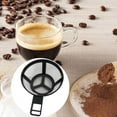 thumbnail image 3 of SDFGTstore Reusable Coffee Pot Filter Holder Dripper Mesh Basket with Handle Kitchen Gadget Tool, 3 of 10