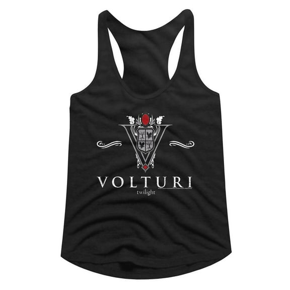 Twilight Volturi Collegiate Black Women's Slim Fit Racerback Tank Top Xl