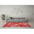 thumbnail image 3 of Ahgly Company Indoor Rectangle Patchwork Red Transitional Area Rugs, 8' x 10', 3 of 4