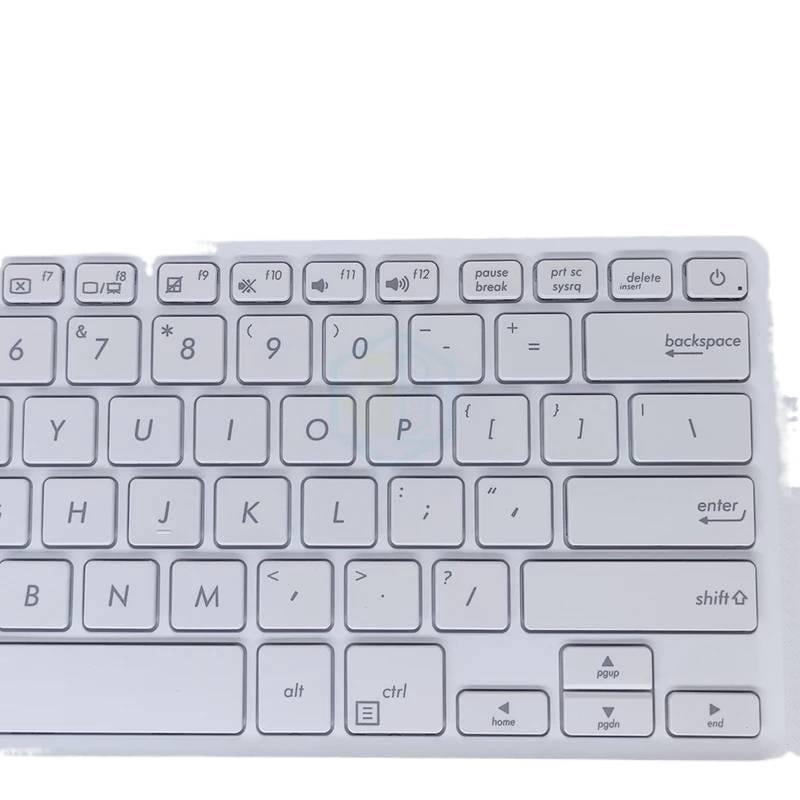 English US keyboard for  ImagineBook MJ401T MJ401TA laptop Palmrest Upper cover keyboards white keycaps 90NB0MA1-R31US0