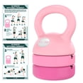 thumbnail image 1 of Kettlebell Ajustable - Ensemble de Poids Kettlebell (Rose - 12 Lb), 1 of 4