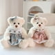 thumbnail image 2 of 26cm 2 unids/par Linda pareja oso de peluche niños Animal relleno nuevo Murcia juguetes para niños niñas bebé regalo de cumpleaños zhangyuxiang LED, 2 of 2