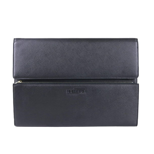 Portafolio Organizador Ejecutivo MALLETRIA de Piel Sintética negro Folded