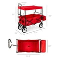 Best Choice Products Collapsible Folding Outdoor Utility Wagon with