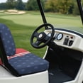 thumbnail image 3 of Uorisanigo Golf Cart Seat Covers Breathable Split American Flag Bald Eagle Backres Front Seat Cover 2 Packs Set Universal Fit Club Car, Car Decor Accessories, 3 of 7