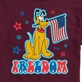thumbnail image 3 of Disney - Pluto USA Flag - Men's Short Sleeve Graphic T-Shirt, 3 of 5