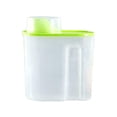 thumbnail image 2 of Mdesiwst 1.9/2.5L Transparent Food Grain Dispenser Storage Box Case Sealing Can Container, 2 of 8