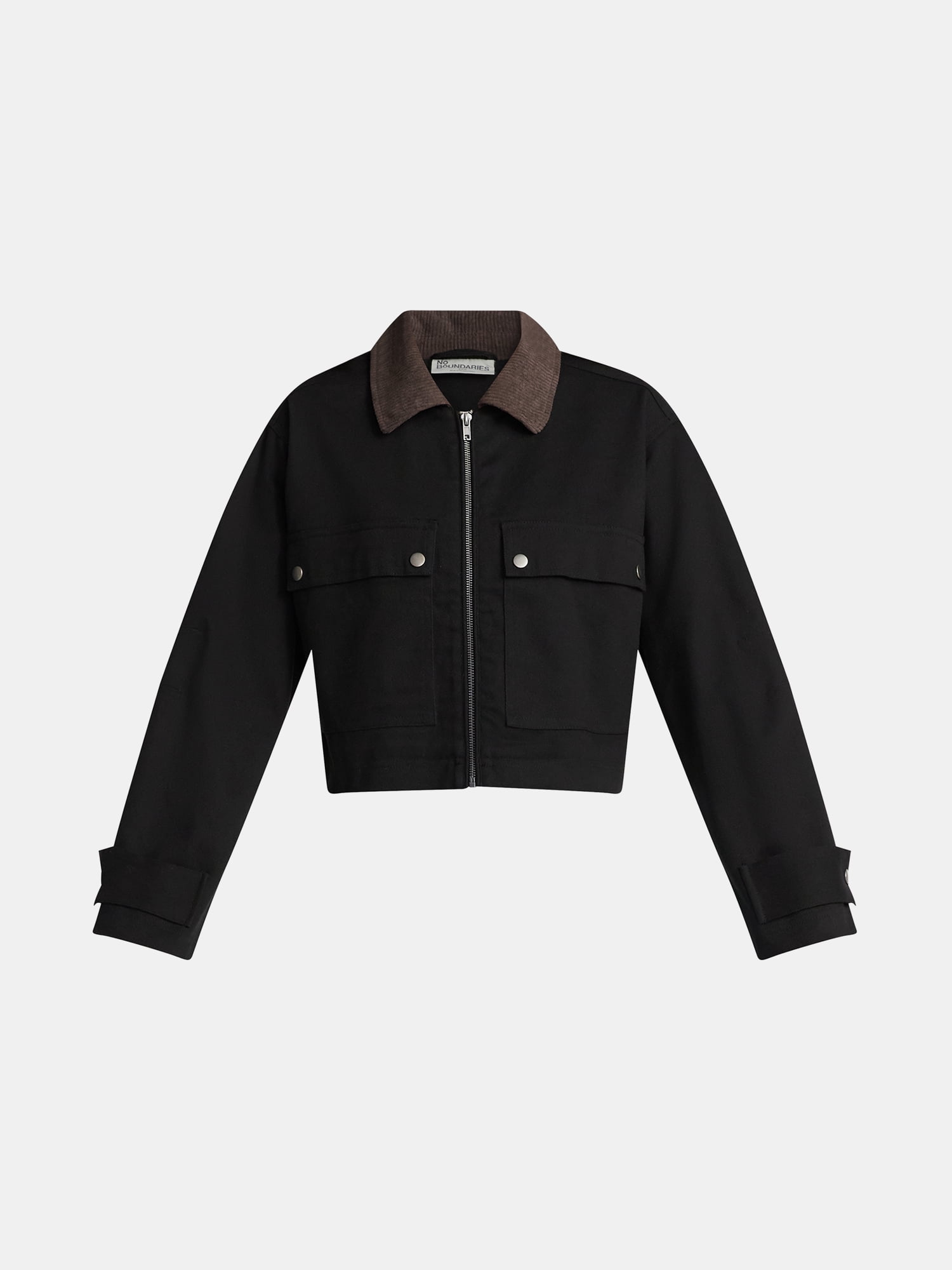 No Boundaries Trucker Jacket, Women's - Walmart.com