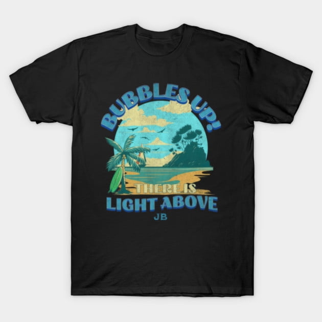 T-Shirt Unisexe Sport Graphique Rétro du Groupe de Musique Jimmy Buffett Bubbles Up, jusqu'à la Taille 3TG.