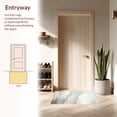 thumbnail image 3 of ODIKA 5' x 7' Machine Washable Non-Slip Area Rug, Contemporary Veins High Traffic Rug, Gray, 124491, 3 of 7