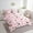 Pink Black White, variant on Twin Size Farm Animal Comforter Set with Sheets Cartoon Animals 7 Piece Bedding Set Pink Bed in a Bag Funny Country Theme Bed Set