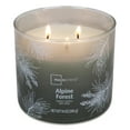 thumbnail image 5 of Mainstays 3-Wick Textured Wrapped Alpine Forest Scented Candle, 14 oz, 5 of 5