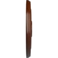thumbnail image 4 of Ekena Millwork 15 3/4"OD x 1 1/2"P Devon Ceiling Medallion (Fits Canopies up to 3 5/8"), Hand-Painted Burnished Mahogany Crackle, 4 of 6
