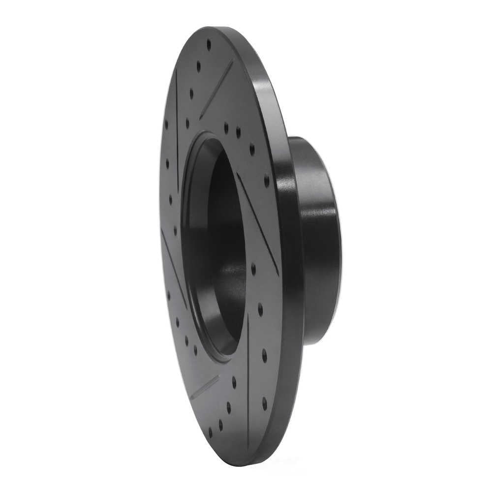 Dynamic Friction Company 633-63006R DFC Brake Rotor - Drilled And Slotted - Black