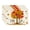 C, variant on Sm:)e Orange Pumpkin Maple Leaf Fall Placemats Set of 4 12x18 Inch, Indoor Outdoor Table Mats Decorations for Home Party