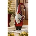 thumbnail image 2 of Evergreen 40" Metal and Wood Holiday Gnome Garden Statuary, 39'' x 1.7'' x 1.7'' inches, 2 of 3