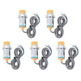 thumbnail image 2 of Shockproof Proximity Switch, 5 Pcs Inductive Switch, For Machine Tools Metallurgy Printing Industries Chemical Industry Light Textile Industries, 2 of 8