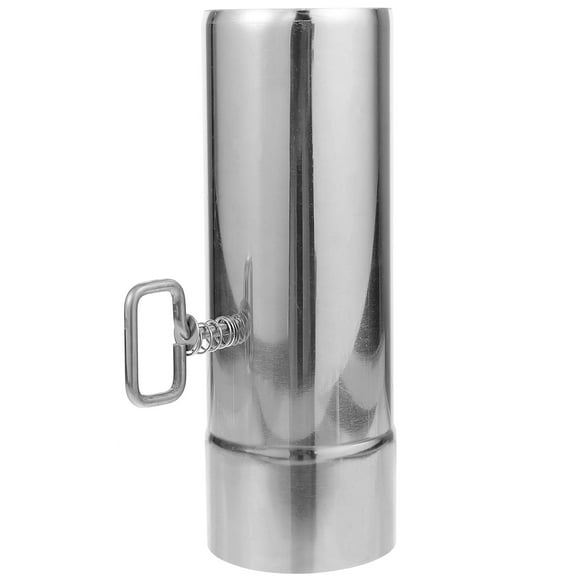 Tubo de escape de estufa, extensión de chimenea, tubo de escape resistente al desgaste, chimenea de Metal para exteriores