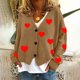 thumbnail image 1 of Puntoco Chaqueta Informal Con Botones Y Estampado De Moda Para Mujer, 1 of 4