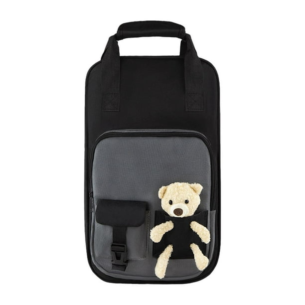 Bolsa para baquetas, accesorios de percusión, profesional, gran capacidad, impermeable. Gris