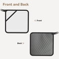 thumbnail image 2 of Honeii White for Silicone Trivets for Hot Pots and Pans -Trivet Mat - Heat Resistant Silicone Trivet - Hot Plate Mats, 2 of 8