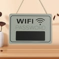 thumbnail image 3 of WiFi Mot de Passe Tableau Rétro Mur Suspendu Affichage Signalisation Tableau Noir, WiFi Mot de Passe Signe pour Café Librairie Décoration Affichage pour les Clients, 3 of 7