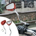 thumbnail image 7 of GFHFHITJ Skull Skeleton Hand Claw Side Mirrors Rearview Mirrors for Motorcycle with 8Mm 10Mm Thread Bolts, Left & Right(Red), 7 of 7