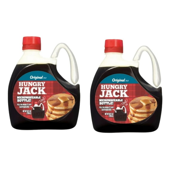 Hungry Jack Original Pancake Syrup, 24 fl oz Bottle (2 pack)
