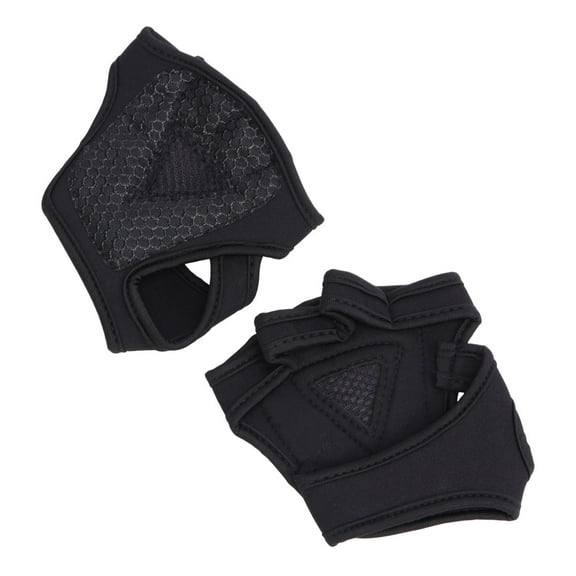 EXHUMKY 1 Pair Sweat Wicking Gym Gloves for Weightlifting and Cross Training