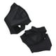 thumbnail image 4 of GOOHOCHY Guantes de gimnasio para hombre y mujer, de silicona antideslizante, sin dedos, acolchados con correa para la muñeca y protección para la palma (negros, talla M), 4 of 7