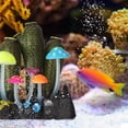 thumbnail image 4 of Gel de sílice de emulación luminosa para decoración de plantas, pecera, acuario, paisajismo (verde oscuro), 4 of 11