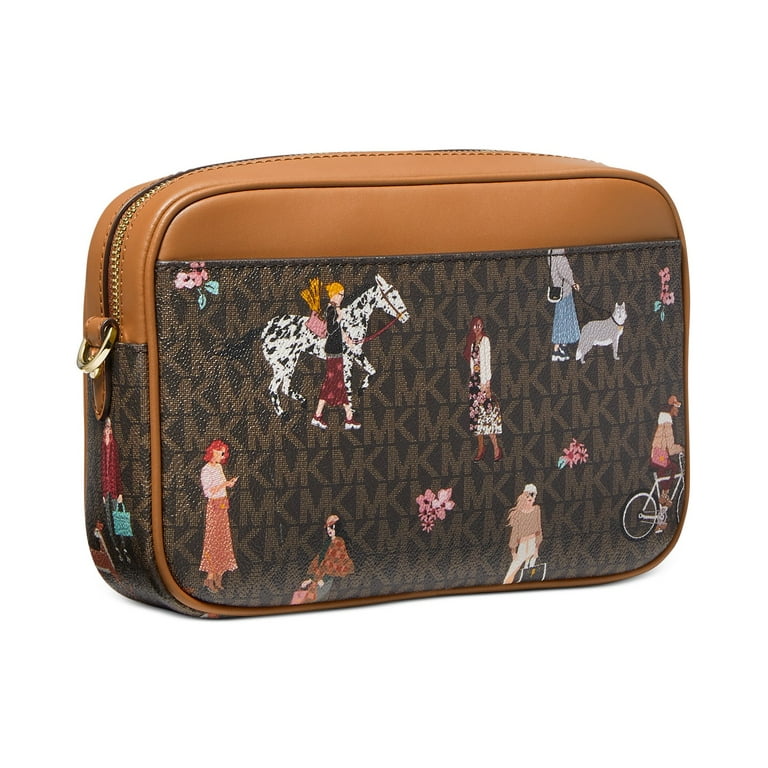 ◆MK◆SALE◆JET SET CHARM Large Camera bag Michael Kors Jet Set Charm Large Monogram Camera Crossbody
