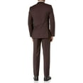thumbnail image 2 of Calvin Klein Mens Slim fit 2 piece Two Button Formal Suit brown 50/Unfinished, 2 of 5