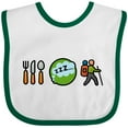 thumbnail image 3 of Inktastic Hiking Eat Sleep Hike Boys or Girls Baby Bib, 3 of 4