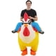 thumbnail image 4 of Disfraz inflable KOOY Chicken para adulto Ride On Rooster, 4 of 7