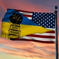 thumbnail image 2 of Flagwix Ukraine Grommet Flag Stand With Ukraine BNT519GFv2 - 5x8 ft., No Flag Pole Rings, 2 of 6