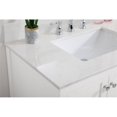 thumbnail image 4 of 36 inch Single Bathroom Vanity in White with Backsplash, 4 of 8
