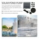thumbnail image 5 of GOOHOCHY 1 conjunto de fuentes solares para el hogar Pequeña bomba solar estanque Fuente de agua con energía solar, 5 of 7