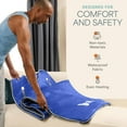 thumbnail image 3 of LifePro Infrared Sauna Blanket - Full Body Portable Sauna for Home, Detox & Relaxation, Adjustable Heat Sauna Blanket Infrared - Blue, 3 of 10