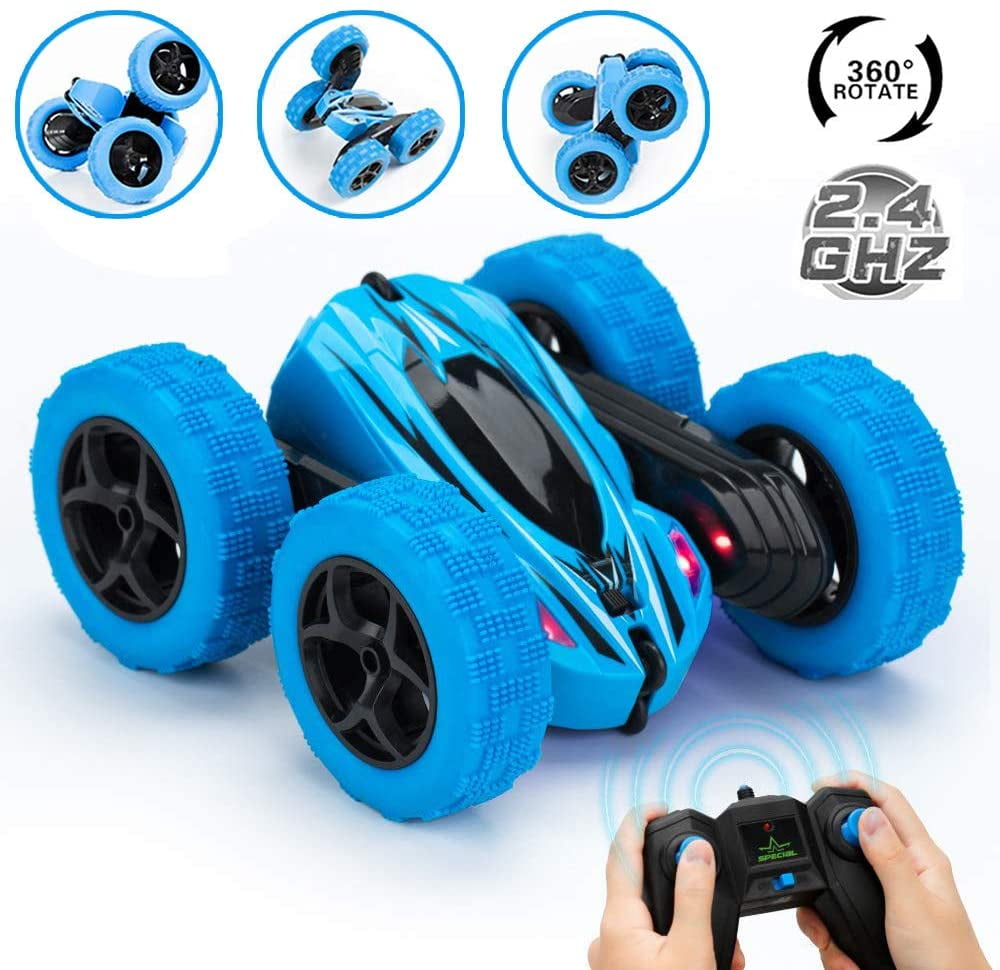 rechargeable remote control stunt car