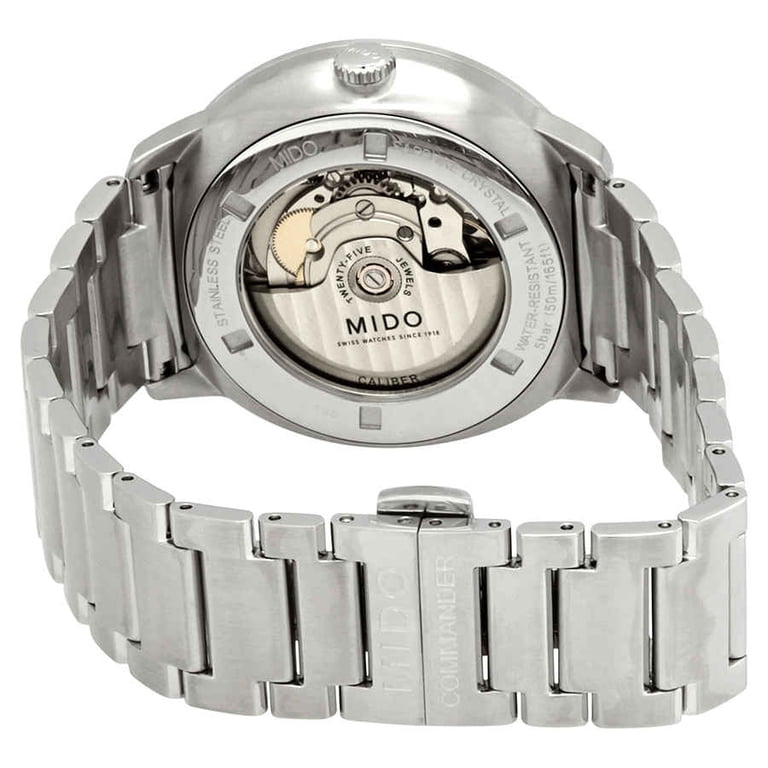 Mido Commander Big Date Automatic Silver Dial Men's Watch M021