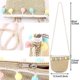 thumbnail image 5 of Conjuntos de sombrero para el sol y mini bolso cruzado para niñas, sombrero de paja de verano para playa y mini bolso, sombrero de paja con flores, 5 of 5