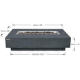 thumbnail image 4 of Elementi Hampton Fire Table - Dark Grey - Propane, 4 of 5