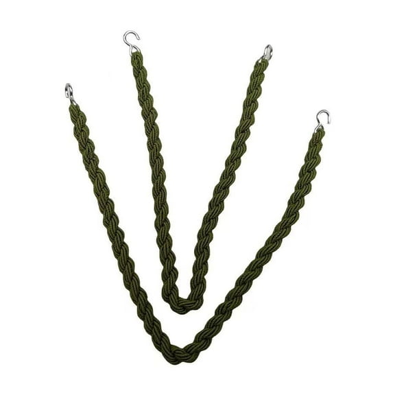 Voiceine 4PCS Elastic Boot Straps Pant Leg Straps with Metal Hooks for Navy Uniform Boots Blousing Garters for Outdoor Activities Olive Green