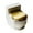 Gold, variant on Water Bowl for Cats Hydration Dispenser with Bowl Design for Indoor Outdoor Use and Drinking, Silver
