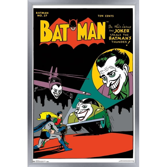 DC Comics - Batman - Cover #37 Wall Poster, 14.725" x 22.375", Framed